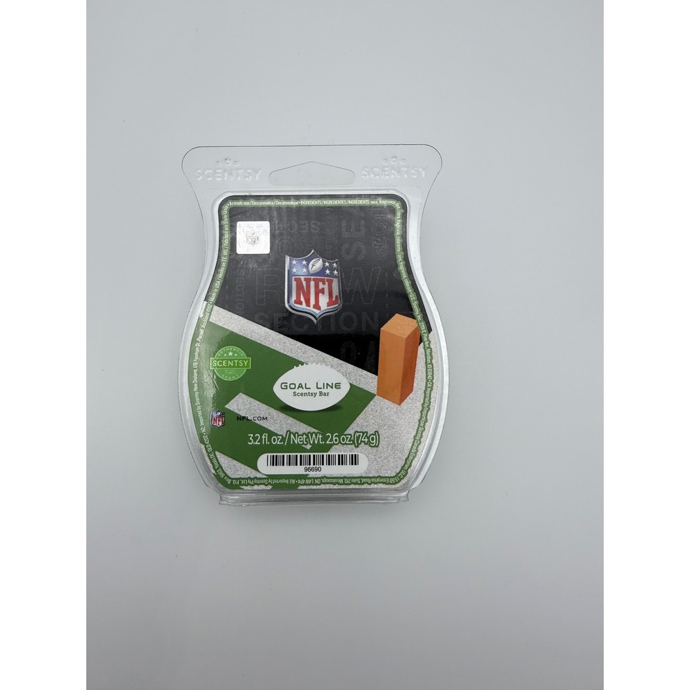 Scentsy Goal Line NFL Collection Green Wax Bar Authentic Home Fragrance